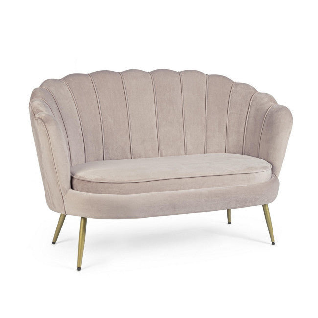 DIVANO 2P GILIOLA GRIGIO CHIARO