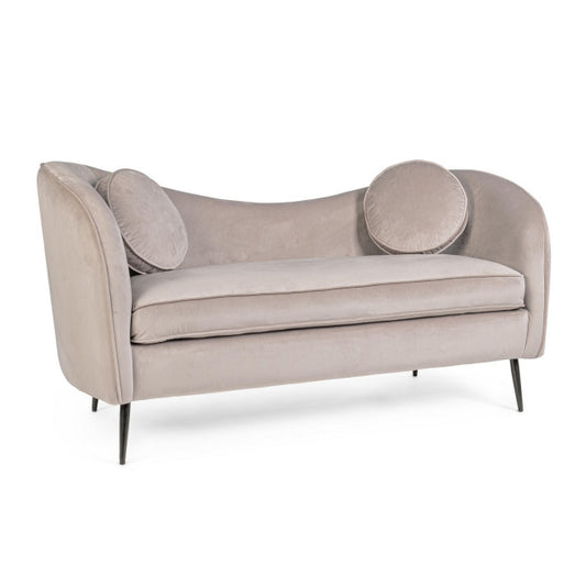 DIVANO 2P CANDIS GRIGIO CHIARO