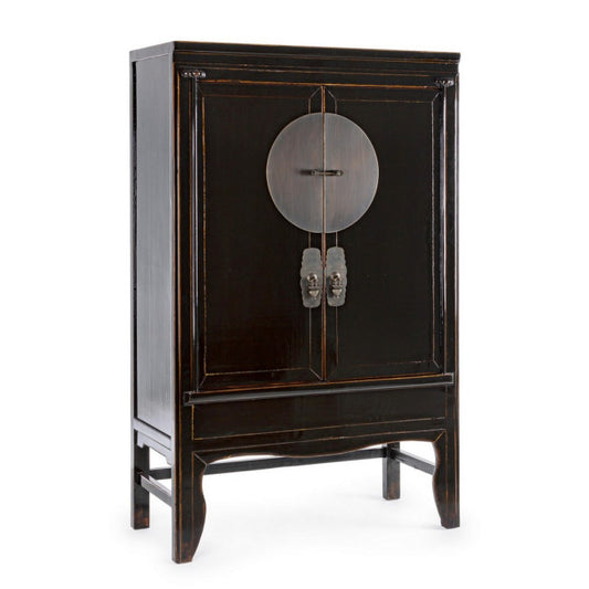 ARMADIO C-RIPIANI JINAN NERO 108X48X174