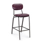 SGABELLO BAR DEBBIE BORDEAUX VINTAGE