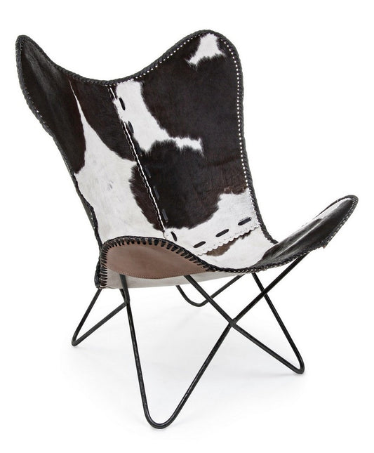 POLTRONA BUFFALO NERO