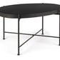 TAVOLINO RASHIDA NERO 70X46