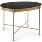 TAVOLINO RASHIDA ORO 63X46