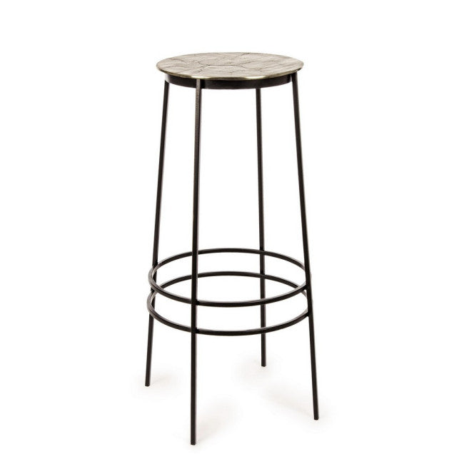 SGABELLO BAR AMIRA ORO H77