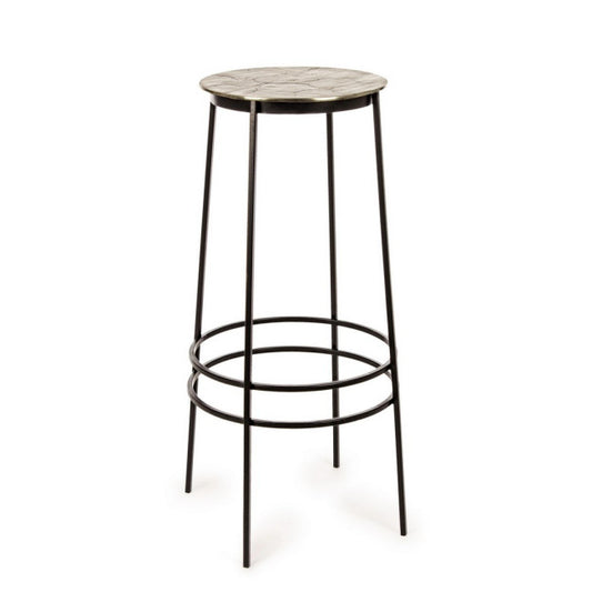 SGABELLO BAR AMIRA ORO H77