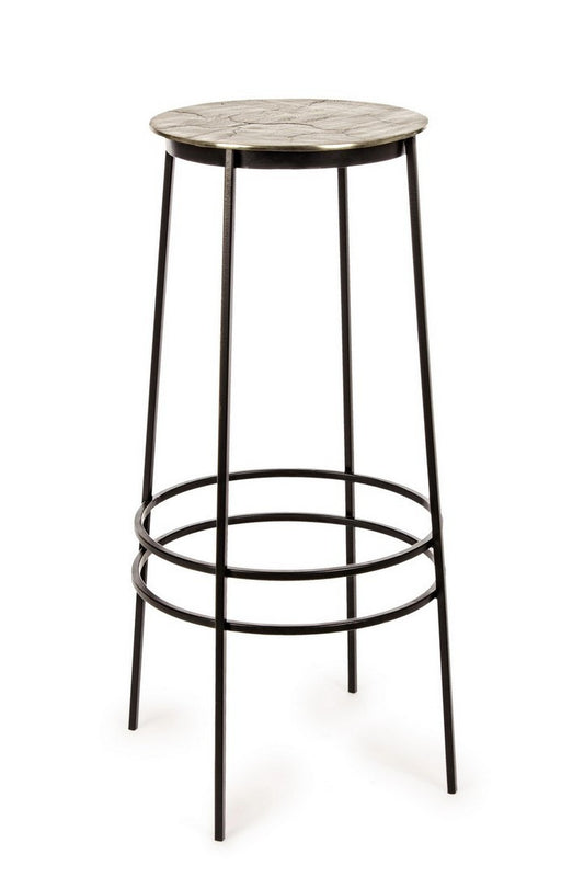 SGABELLO BAR AMIRA ORO H77