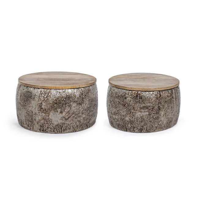 SET2 TAVOLINO KALINDI WOOD