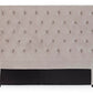 TESTIERA LETTO CASPAR GRIGIO CHIARO 160