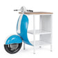 CONSOLLE BAR VESPA BLU