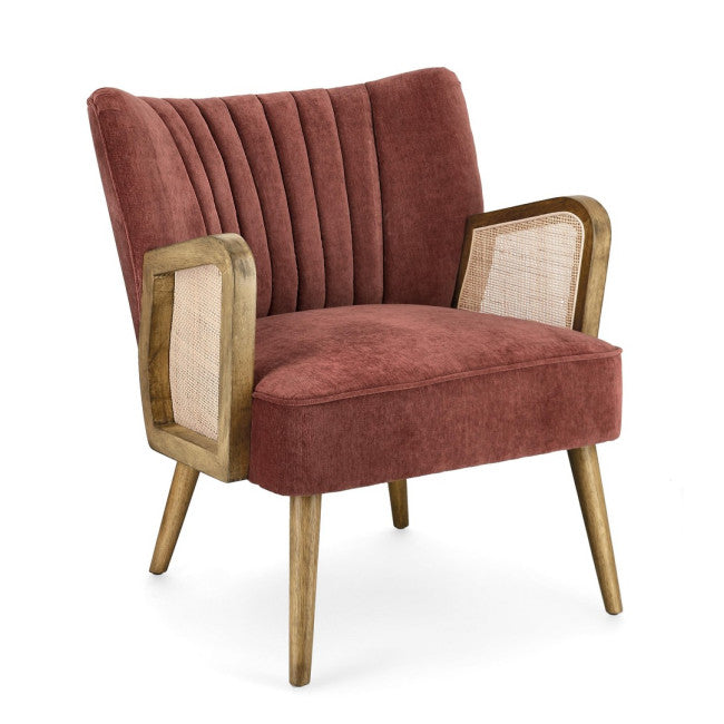 POLTRONA VIRNA MATTONE