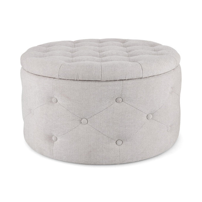 POUF CONT. P.SCARPE ERNESTINE GRIGIO CH