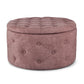 POUF CONT. P.SCARPE ERNESTINE DARK ROSE