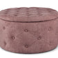 POUF CONT. P.SCARPE ERNESTINE DARK ROSE