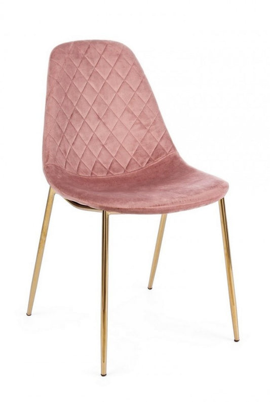 SEDIA TERRY VELLUTO ROSA QUANTITÀ 4