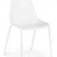 SEDIA IRIS PLASTICA BIANCO