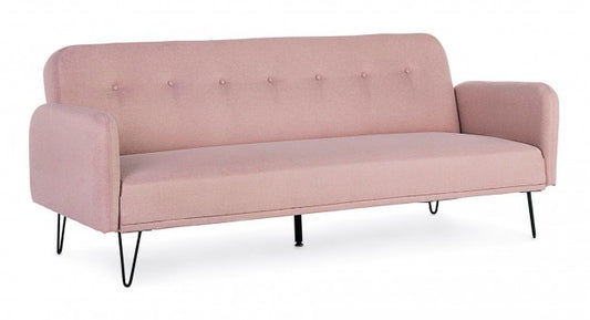 DIVANO LETTO BRIDJET ROSA
