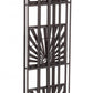 SCAFFALE 3P RAY MARRONE 34X30X114H
