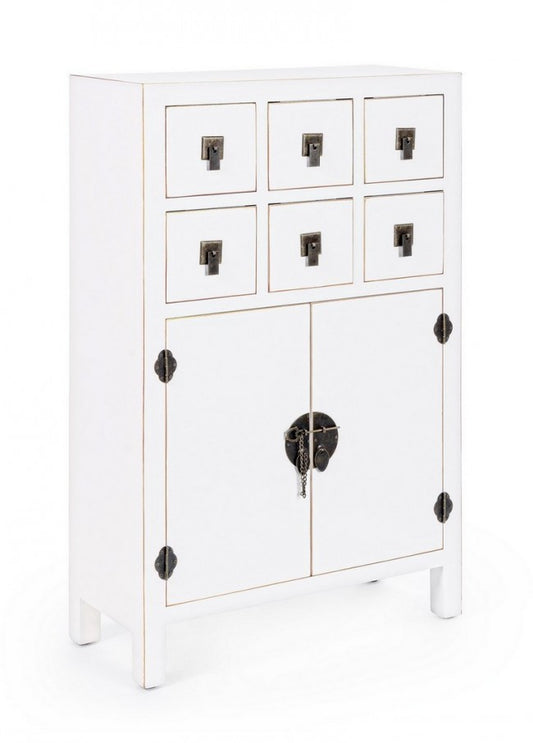 CREDENZA 2A-6C PECHINO BIANCO