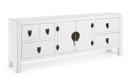 MOBILE PORTA TV 2A-5C PECHINO BIANCO