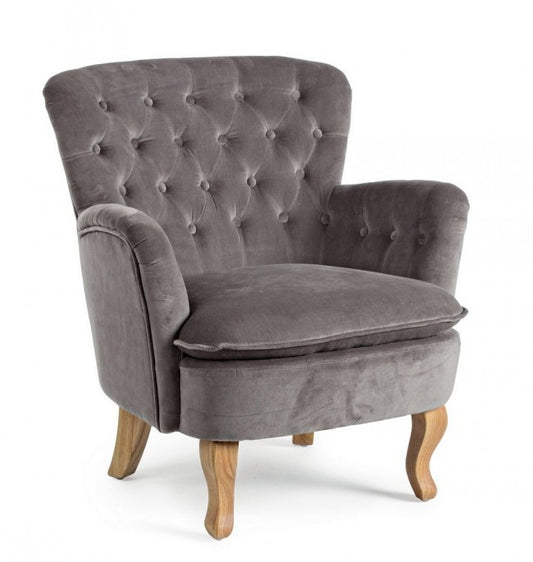 POLTRONA ORLINS GRIGIO CHIARO