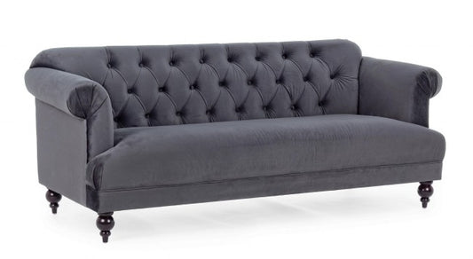 DIVANO 3P BLOSSOM GRIGIO