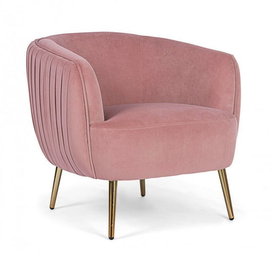 POLTRONA LINSAY ROSA ANTICO