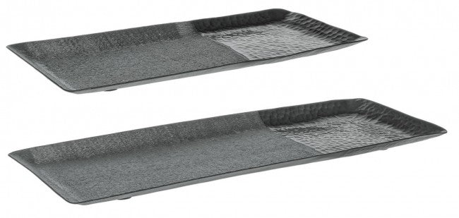 SET2 VASSOIO DECORAT HAMMEL RETT SHADOW
