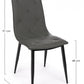 SEDIA VICTOR PU GRIGIO QUANTITÀ 4
