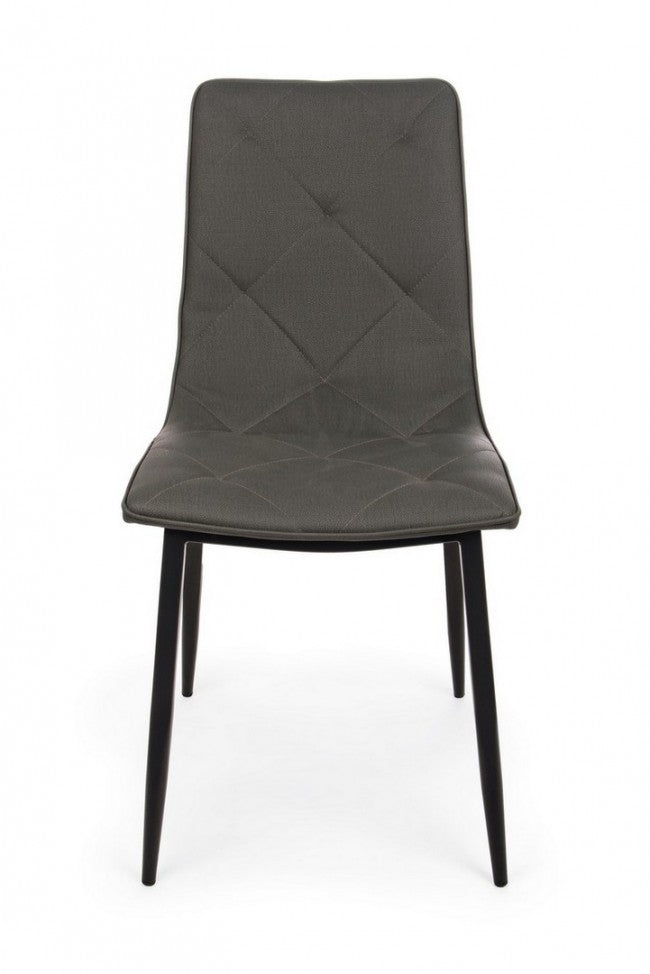 SEDIA VICTOR PU GRIGIO QUANTITÀ 4