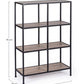 LIBRERIA 4P SHAPE H90