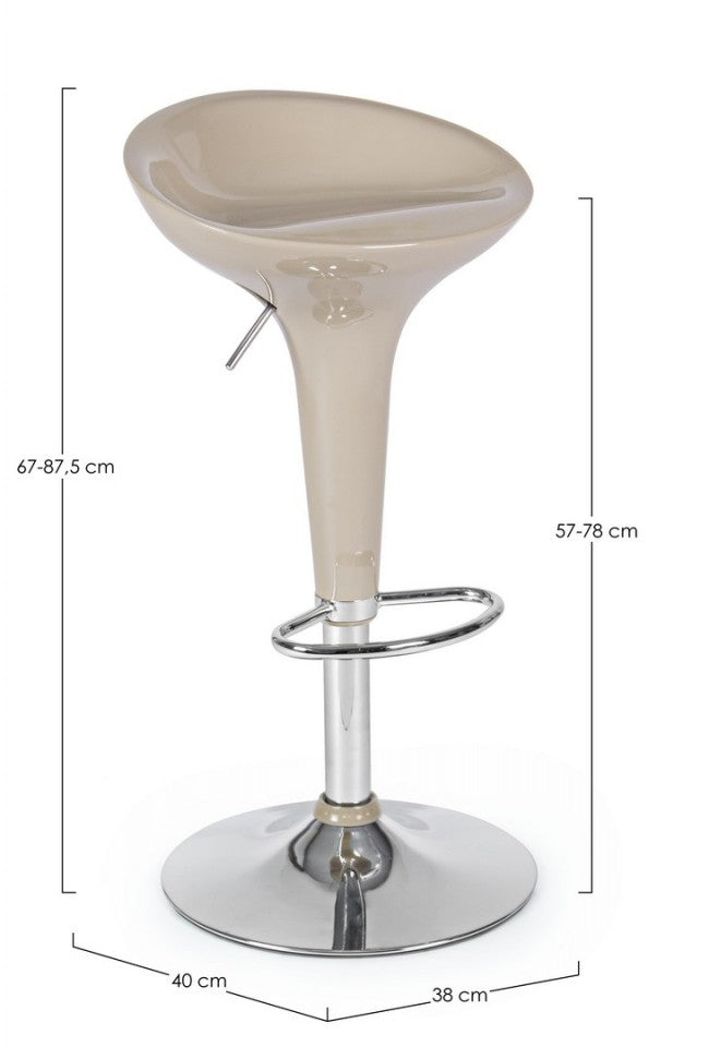 SGABELLO BAR NASHVILLE TORTORA QUANTITÀ 2